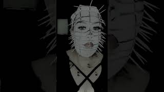 Pinhead halloweenlook fyp pinheadmovie creative [upl. by Nywles]