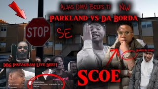 1st Body Drops in Parkland vs Da Borda Beef amp DBG Youngins Go Live In Freecar Alias DMV Beefs 17 [upl. by Mehetabel]