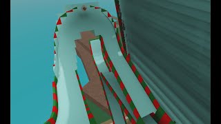 Toboggan roller coaster test Lumber Tycoon 2 [upl. by Clayton423]