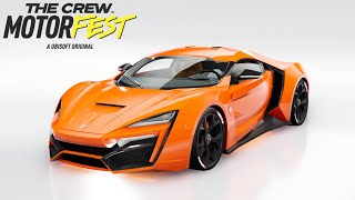 The Crew Motorfest W Motors Lykan Hypersport Customisation amp Pro Settings [upl. by Meier635]