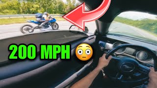 Motorcycle flys past me at 200mph… [upl. by Zoila]