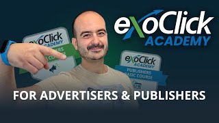 ExoClick Academy  Your FREE learning hub [upl. by Eidassac]