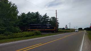 Elkhart and Western heading north from Rochester [upl. by Malek]