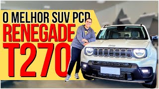 O MELHOR SUV PCD RENEGADE T270 carros pcd auto [upl. by Cailean310]