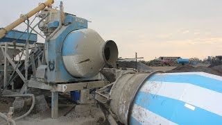 Mobile concrete batch mixing plant video by Atlas Equipments [upl. by Oiraved]