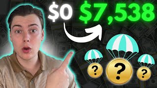 These FREE Airdrops Will Make Users CRAZY RICH 0 Needed [upl. by Denoting884]