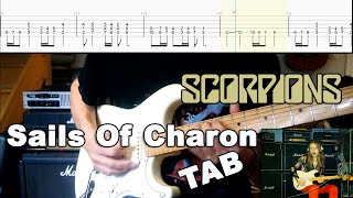 Sails Of Charon  Scorpions Cover amp TAB [upl. by Rubens]