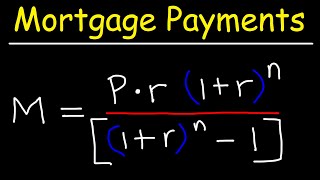 How To Calculate Your Monthly Mortgage Payment Given The Principal Interest Rate amp Loan Period [upl. by Oivlis485]