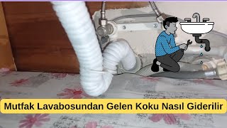 Mutfak Lavabosundan Gelen Koku Nasıl Giderilir [upl. by Ehsiom]