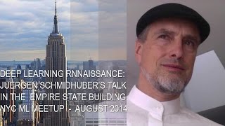 Deep Learning RNNaissance with Dr Juergen Schmidhuber [upl. by Terencio42]