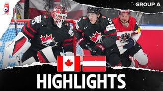 Highlights  Canada vs Austria  2024 MensWorlds [upl. by Tosch428]