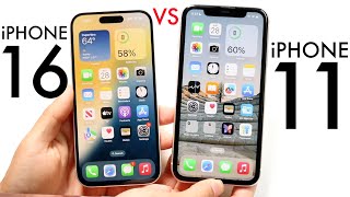 iPhone 16 Vs iPhone 11 Comparison Review [upl. by Moyra]