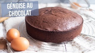 RECETTE  Génoise au chocolat [upl. by Eislrahc503]