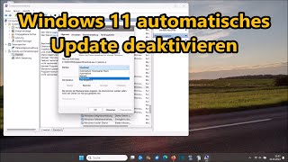 Windows 11 automatisches Update deaktivieren  Tutorial so geht´s [upl. by Maxine]