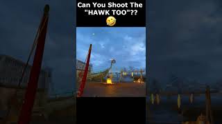 Can You Shoot The quotHAWK TOOquot 🤣 skyrim skyrimanniversary elderscrolls shortsvideoviral [upl. by Dlorrej]