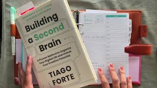 Franklin Covey Classic Planner amp Building a Second Brain [upl. by Pippy875]