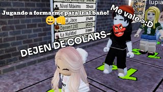 Formandome para ir a cag Q digo para ir al baño 😘  VickyPlayy  Roblox Video [upl. by Owades951]