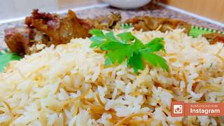 Lahmet mahchia et riz libanais طريقة طبخ لحمة محشية بالطريقة التونسية و الأرز بالشعرية [upl. by Nnyltiak]