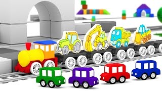 Cartoni animati per bambini I puzzle delle macchinine i camion [upl. by Golub498]