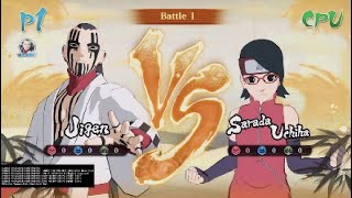 NXBUNSC Jigen vs Sarada Uchiha Requested [upl. by Alimak]