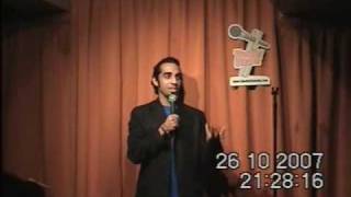 HKs Funniest Person 2007  Vivek Mahbubani  Chinese 棟篤笑 [upl. by Nednal172]