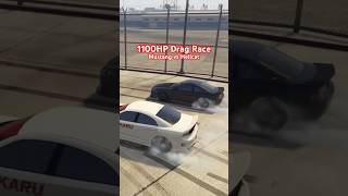 GTA V Drag Racing the Hellcat vs Mustang [upl. by Herates]