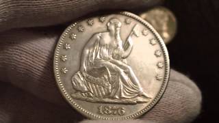 Early American Coin Pickups  Seated Liberty Barber Mercury Dimes and More [upl. by Helali]