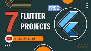 🔥📱 7 Beginner Flutter Firebase REAL Projects  Full Course 2024 [upl. by Ariet]