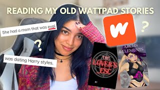 READING MY OLD WATTPAD STORIES  chatting about the current novel I’m writing [upl. by Ileana]