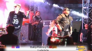 Baby Rasta y Gringo  La la la la  Concierto EXA 2014  Coliseo Rumiñahui  Quito [upl. by Hitt900]