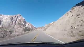 Tioga Pass Ascent from Lee Vining to Yosemite National Park Eastern entrance [upl. by Graybill]