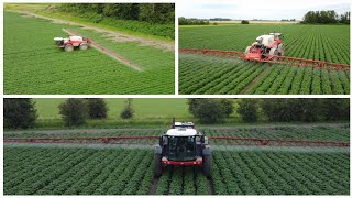 Aardappels spuiten  Kverneland iX drive  2024  spray potatoes  landbouwbedrijf Maters [upl. by Vivyan]