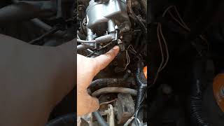 toyota 2e engine spark plug wires sequence [upl. by Ayanet]