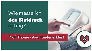 Blutdruck korrekt messen [upl. by Elma]