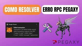 ERRO RPC PEGAXY  COMO RESOLVER [upl. by Ema]