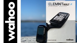 Wahoo ELEMNT BOLT Stealth Black Edition  ANT LEV eBike Support [upl. by Campagna968]