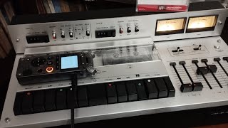 Clarion MD8181 Tape Deck  Linin for Olympus LS12  Black Shelton [upl. by Adnaram313]