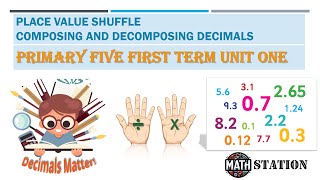 Decimals Composing and Decomposing Part 2  Primary 5 First Term [upl. by Nerval46]