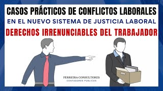 Conflictos Laborales Causas y Soluciones  Derechos laborales  Casos prácticos LFTSTPS  CFCRL [upl. by Crocker]