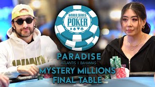 WSOP Paradise 2023  1500 Mystery Millions Final Table with Maria Ho amp Davidi Kitai [upl. by Analat]