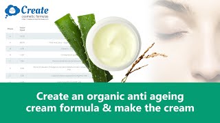 Organic anti aging cream [upl. by Eido]