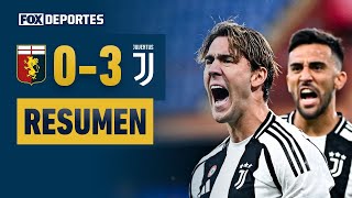 ⚽️😄 ¡LA JUVE DOMINA  Genoa 0–3 Juventus  HIGHLIGHTS [upl. by Aelanej]