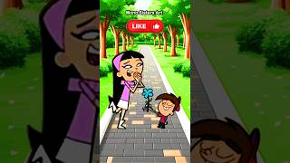 The Fairly Odd Parents Girl Shadow Puzzle 🎯thefairlyoddparents animation [upl. by Yecac827]