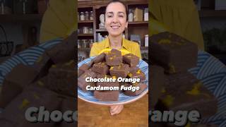 Decadent Chocolate Orange Fudge Recipe 🍊🍫 [upl. by Enellek]