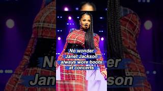 Its no wonder Janet Jackson always wears boots at concerts and she hides three secrets about her [upl. by Kotz]