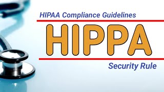 Chapter  8  Security Rule  What is Security Rule in HIPAA Law  Importance of Security Rule [upl. by Lienad]