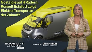 Renault Estafett als ElektroTransporter der Zukunft  eMobility Update [upl. by Entroc]