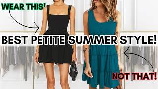 10 Summer Styles Every PETITE Needs In Their Wardrobe Petite Summer Style Tips 2024 [upl. by Lipcombe902]