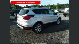 Ford Escape 2019 1FMCU9GD1KUA45860 [upl. by Tnahsarp]