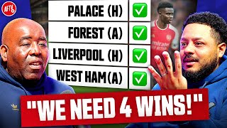 How Important Are Arsenals Next 5 Games Ft TroopzTV amp Robbie [upl. by Rori]